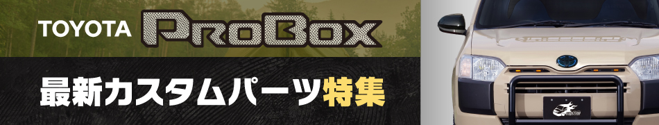 2014年(平成26年)9月～　PROBOX　最新カスタムパーツ特集