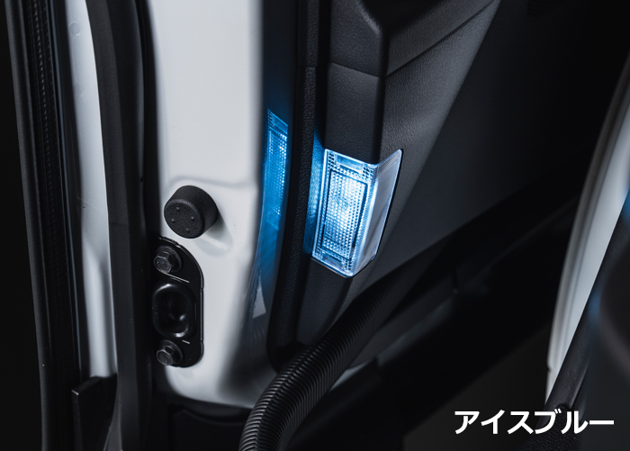 アルファード40系専用 SilkBlaze スライドドアカーテシランプ