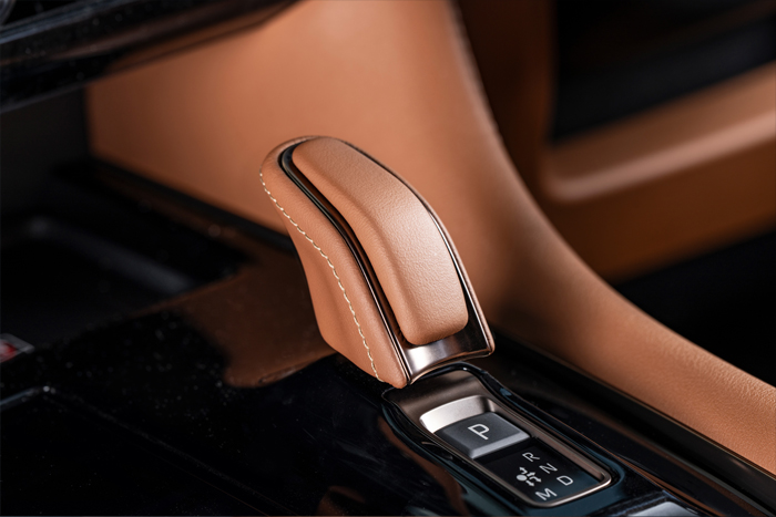 ヴェルファイア > ヴェルファイア40系 エレクトロシフトマチック車専用 SilkBlaze レザーシフトノブ サンセットブラウン