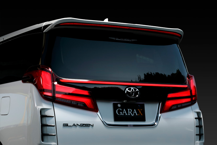 ヴェルファイア30系専用 GARAX ワイドLEDリアウィング