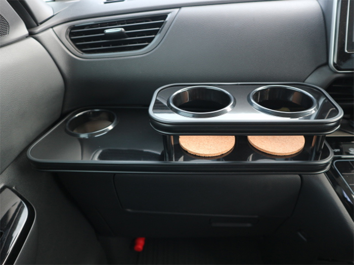 デリカミニ B3系専用 フロントテーブル オールブラックVer