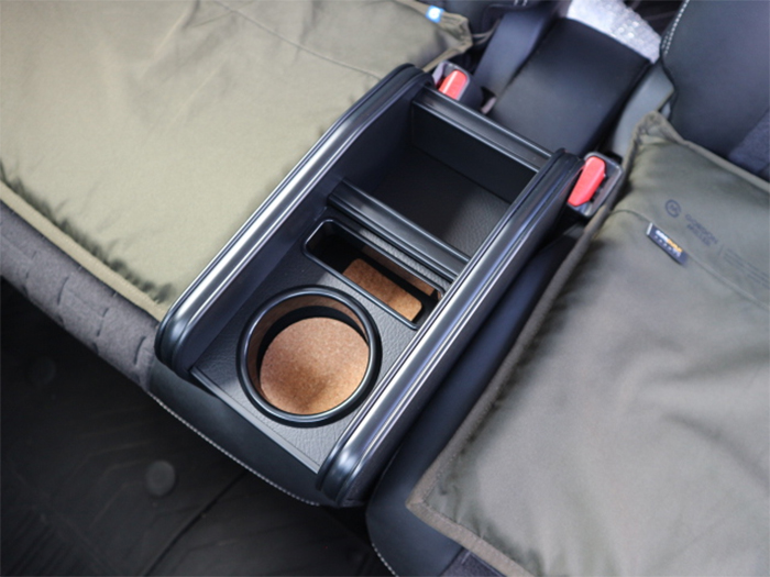 デリカミニ B3系専用 フロントセンターカップホルダー オールブラックVer