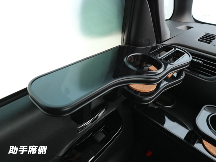 デリカミニ B3系専用 サイドテーブル オールブラックVer