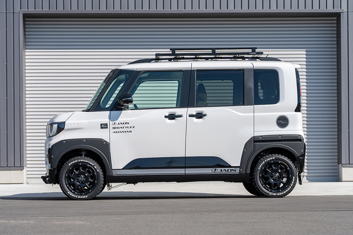 デリカミニ BA系専用 JAOS フェンダーガーニッシュ type-X