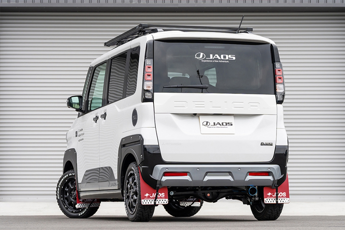 デリカミニ BA系専用 JAOS マフラーカッター Ti チタンテール