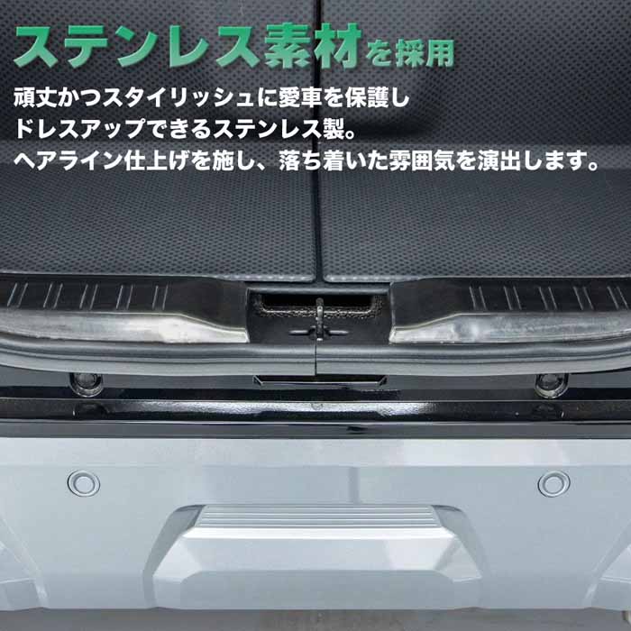 デリカミニ BA系専用 ラゲッジスカッププレート