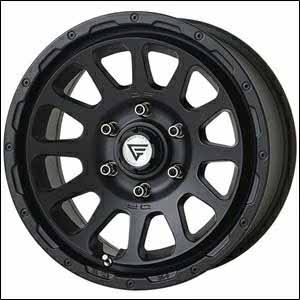 ランドクルーザーFJ専用 デルタフォース オーバル マットブラック 17インチホイール＆タイヤセット