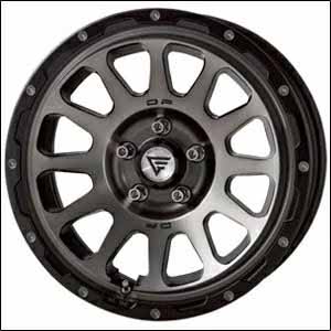 ランドクルーザーFJ専用 デルタフォース オーバル マットスモークポリッシュ 17インチホイール＆タイヤセット