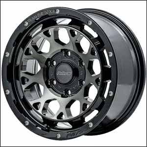ランドクルーザーFJ専用 レイズ チームデイトナ M9+ BEL 17インチホイール＆タイヤセット