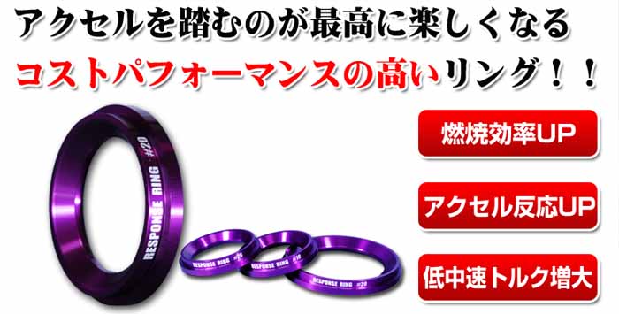 ランドクルーザーFJ専用 シエクル レスポンスリング