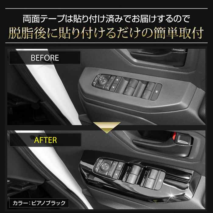 ランドクルーザーFJ専用 ウインドウスイッチパネル