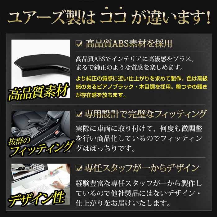 ランドクルーザーFJ専用 センターコンソールサイドガーニッシュ