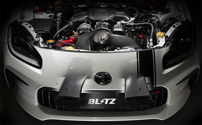 GR86 ZN8系専用 BLITZ カーボンインテークシステム 装着例