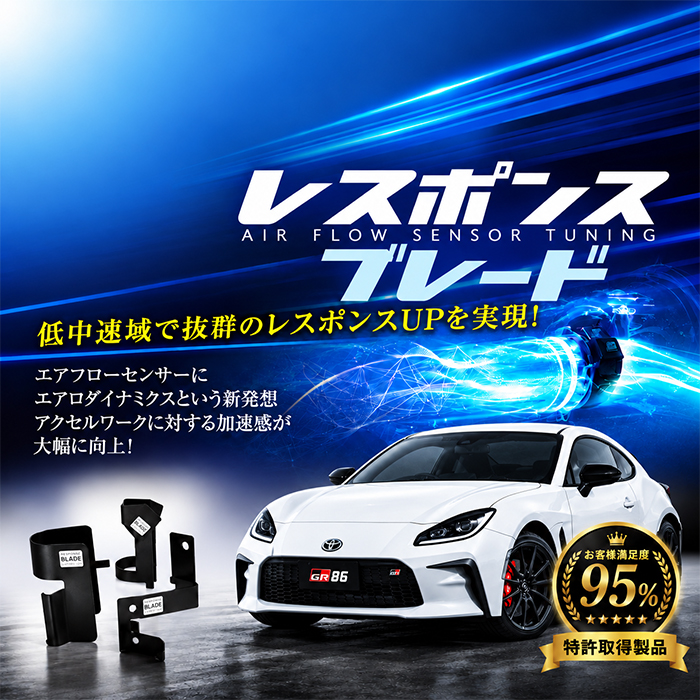GR86 ZN8系専用 siecle レスポンスブレード 商品イメージ