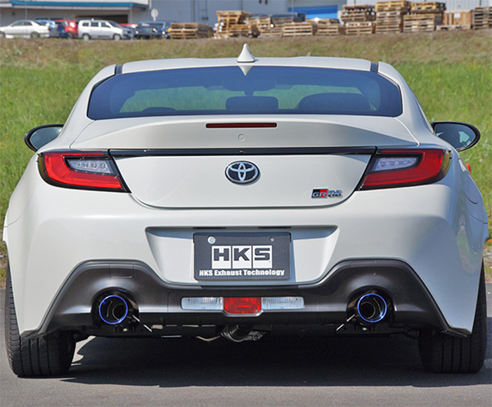 GR86 ZN8系専用 HKS リーガマックススポーツマフラー 装着イメージ