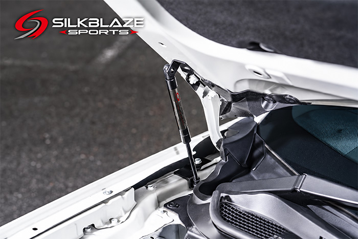 GR86 ZN8系専用 SilkBlaze ボンネットダンパー 左側装着イメージ