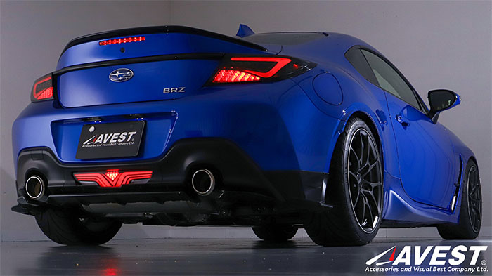 AVEST フルLEDバックフォグ Ver.3 クリアタイプ 車両装着イメージ