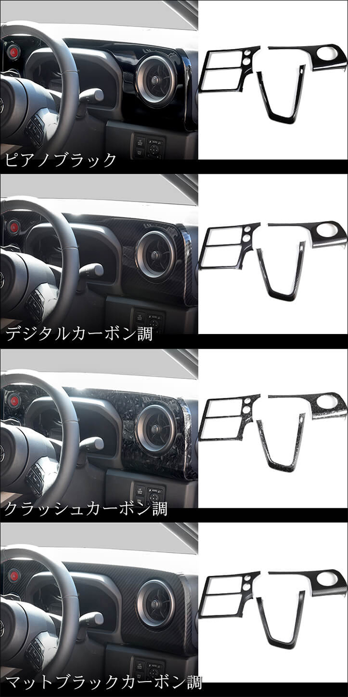 GRヤリス後期型専用 センタークラスターパネル