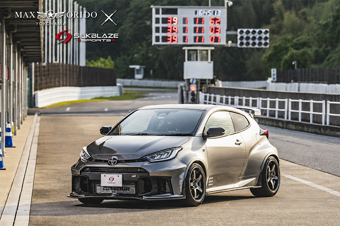 GRヤリス 後期型専用 SilkBlaze フロントリップスポイラー Type-S 装着車両