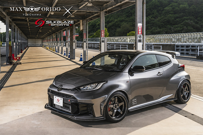 GRヤリス 後期型専用 SilkBlaze フロントリップスポイラー Type-S 装着イメージ