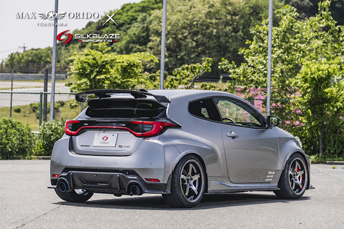GRヤリス 後期型専用 SilkBlaze リアディフューザー 装着車両