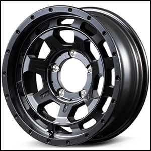 ジムニーシエラ JB74専用 ナイトロパワー M7 ファランクス (バレルブラック) 16インチホイール＆タイヤセット