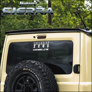 ジムニーシエラ JB74専用 エムズスピード リアウィング