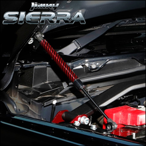 ジムニーシエラ JB74専用 ブリッツ エンジンフードダンパー