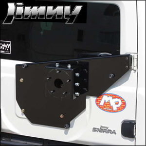 ジムニー JB64 大径タイヤ専用 高強度スペアタイヤ 斜め移動