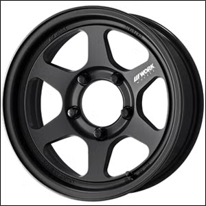 ジムニーシエラ JB74専用 ワーク マイスター L1 SUV MBL 16インチホイール＆タイヤセット