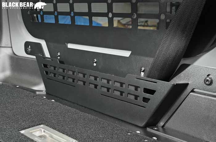 ジムニーシエラ JB74専用 BLACK BEAR ドロワーキット ラゲッジ収納