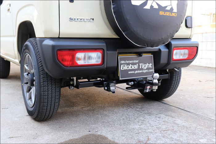 ジムニーシエラ JB74専用 GlobalTight ヒッチメンバーキット