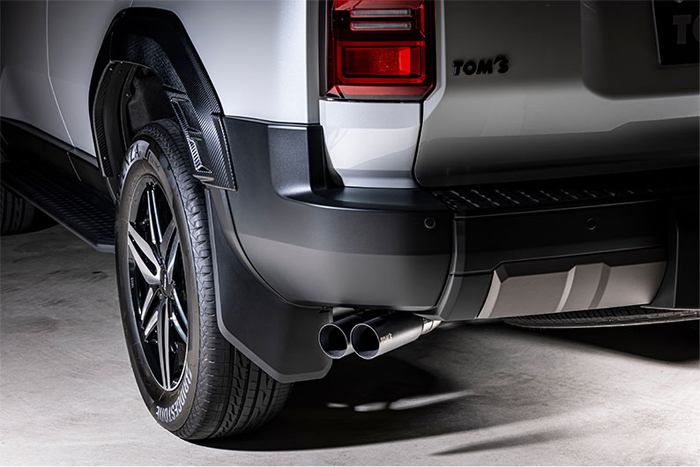 ランドクルーザー250系 ディーゼル車専用 TOM’S トムス バレル エキゾーストシステム