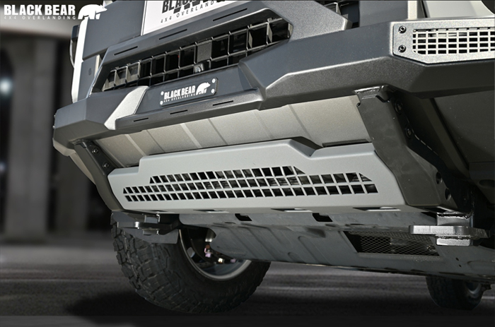 ランドクルーザー250系専用 BLACK BEAR フロントバンパーガード