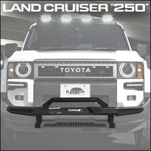ランドクルーザー250系専用 BLACK BEAR フロントバンパーガード