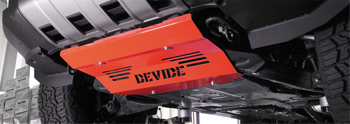 ランドクルーザー250系専用 タナベ DEVIDE スキッドプレート