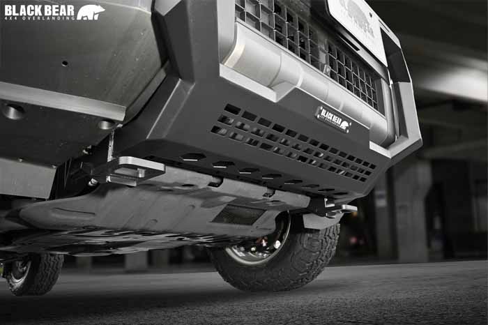 ランドクルーザー250系専用 BLACK BEAR フロントバンパーガード