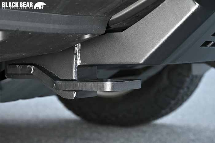 ランドクルーザー250系専用 BLACK BEAR フロントバンパーガード