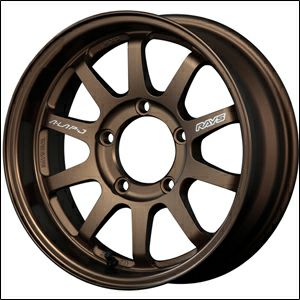 ジムニーノマド JC74専用 レイズ エーラップ-ジェイ(ブロンズ) 16インチホイール＆タイヤセット