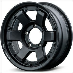 ジムニーノマド JC74専用 ナイトロパワー M6 カービン(ブラック) 16インチホイール＆タイヤセット