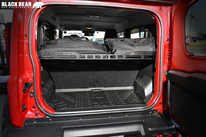 ジムニーノマド JC74専用 BLACK BEAR ラゲッジ インナーラック