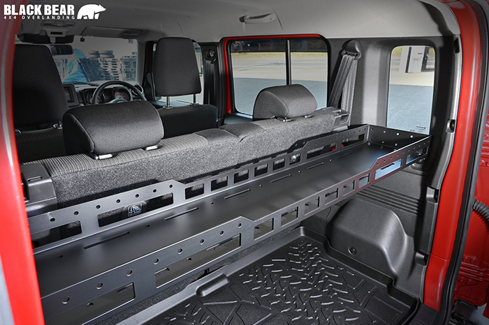 ジムニーノマド JC74専用 BLACK BEAR ラゲッジ インナーラック