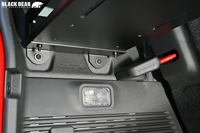 ジムニーノマド JC74専用 BLACK BEAR ラゲッジ インナーラック