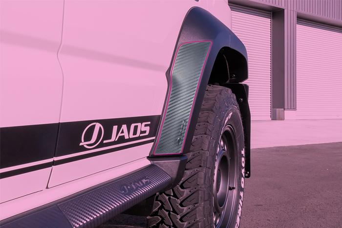 ジムニーノマド JC74専用 JAOS オーバーフェンダープロテクター リア