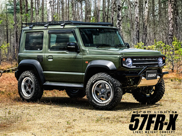ジムニーノマド JC74専用 レイズ グラムライツ 57 FR-X 16インチホイール＆タイヤセット