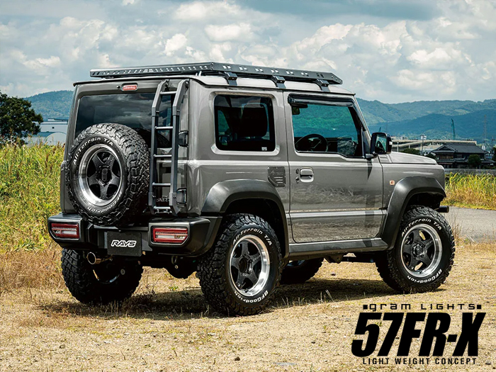 ジムニーノマド JC74専用 レイズ グラムライツ 57 FR-X 16インチホイール＆タイヤセット