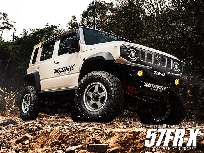 ジムニーノマド JC74専用 レイズ グラムライツ 57 FR-X 16インチホイール＆タイヤセット