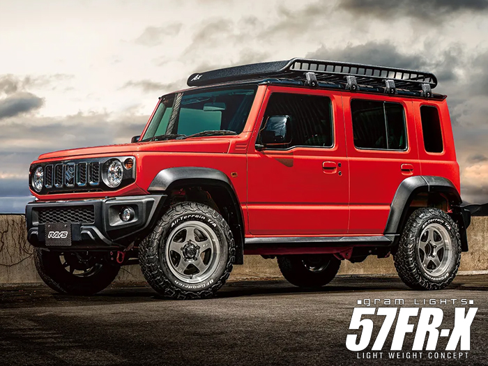ジムニーノマド JC74専用 レイズ グラムライツ 57 FR-X 16インチホイール＆タイヤセット