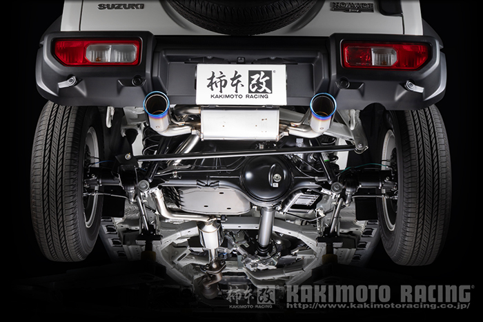ジムニーノマド JC74専用 柿本マフラー 左右出し (ClassKR)