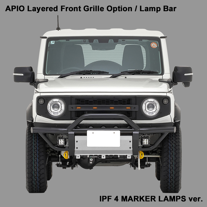 ジムニー JB64専用 APIO レイヤードグリル